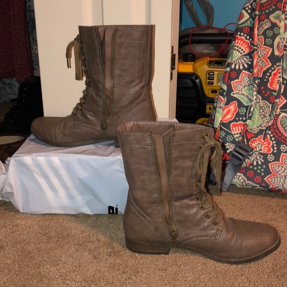 Very cute combat boots! Only worn about 3 times! - Picture 2 of 2